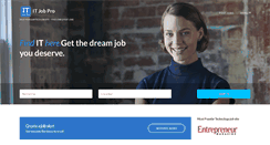 Desktop Screenshot of itjobpro.com