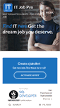 Mobile Screenshot of itjobpro.com